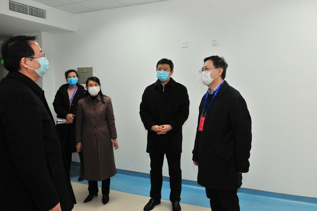 督查组到附属医院浮烟山院区检查督导