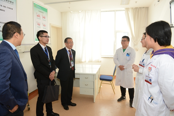 专家走访附属医院浮烟山院区和北院区 专家走访附属医院浮烟山院区和北院区