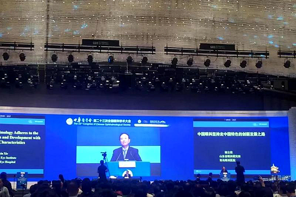 谢立信院士做大会报告