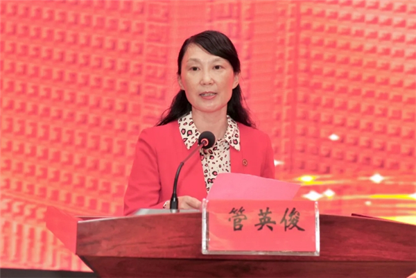 潍坊医学院院长管英俊讲话