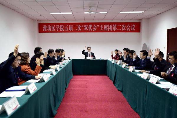 主席团第二次会议现场 主席团第二次会议现场