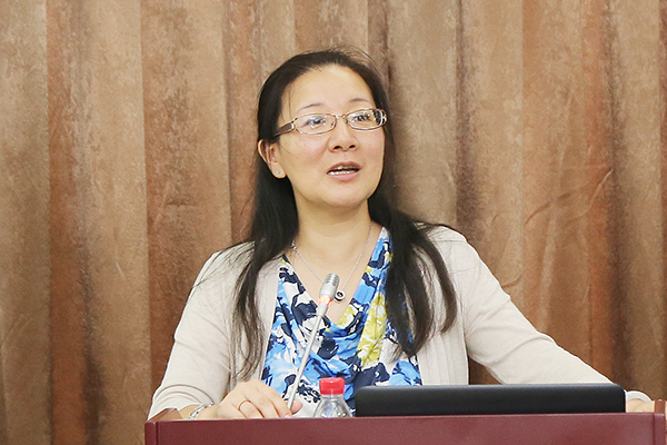 复旦大学中国残疾问题研究中心主任、残疾人健康管理专业委员会主任委员吕军介绍专业委员会筹备情况及工作规划