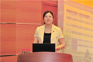 博士授权立项重点建设学科负责人作表态发言