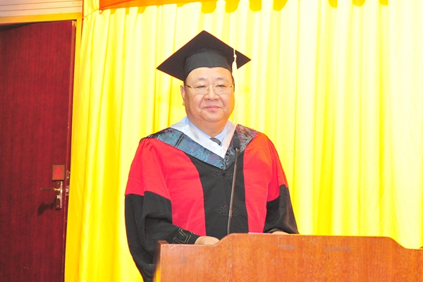 副校长孙宏伟讲话