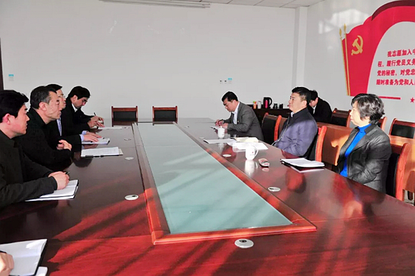 李明在组织部（党校、人才工作办公室）和统战部座谈交流