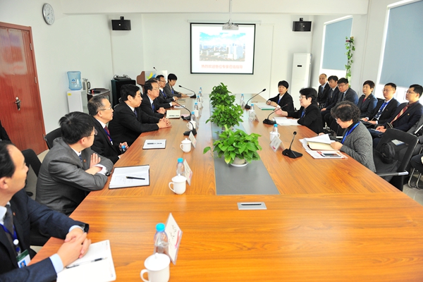 我校附属医院汇报会现场